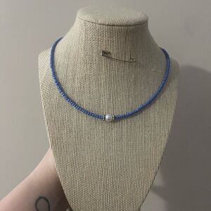 #21. Handmade Beaded Necklace with Pearl Accent